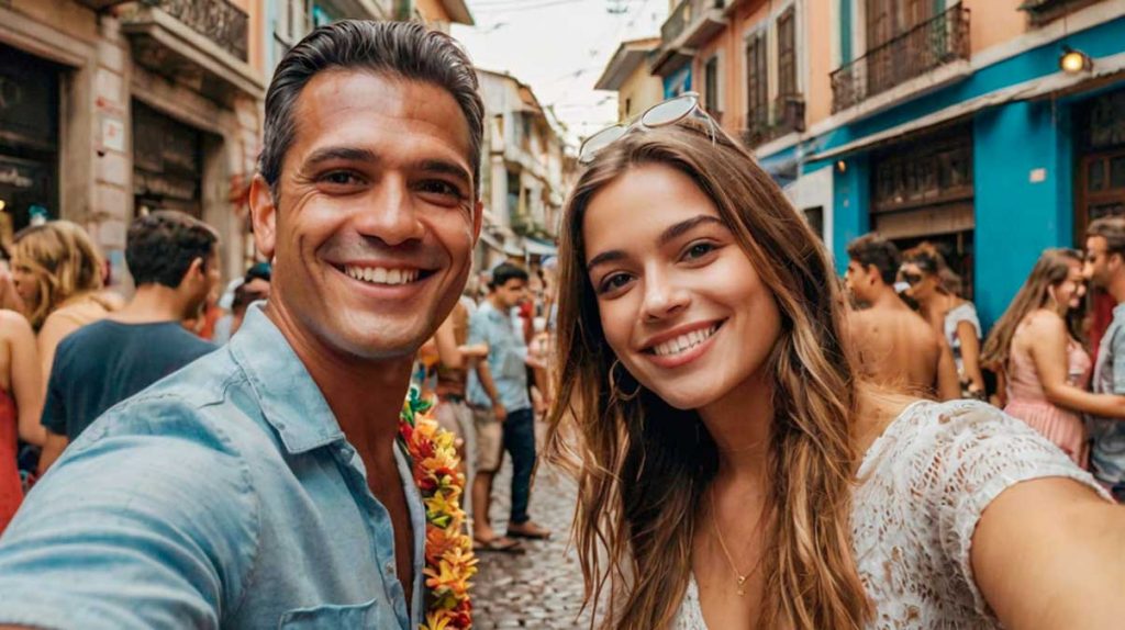 Casal de Blogueiro no Micareta no Brasil